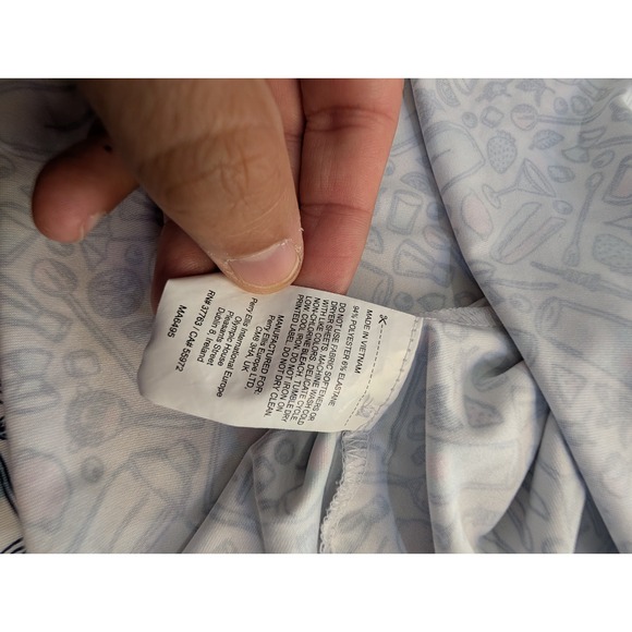 New Callaway Golf Short Sleeve Essential Drink Coffee Polo Bright White‎ Medium - Picture 5 of 7